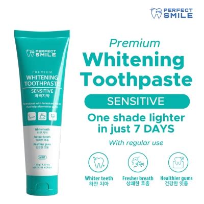 Whitening Toothpaste Sensitive 120g .